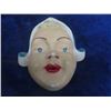 Image 2 : Old Chalkware Girl String Holder 7" x 6"