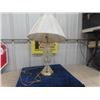 Image 1 : Nice Clear Glass Lamp with Shade