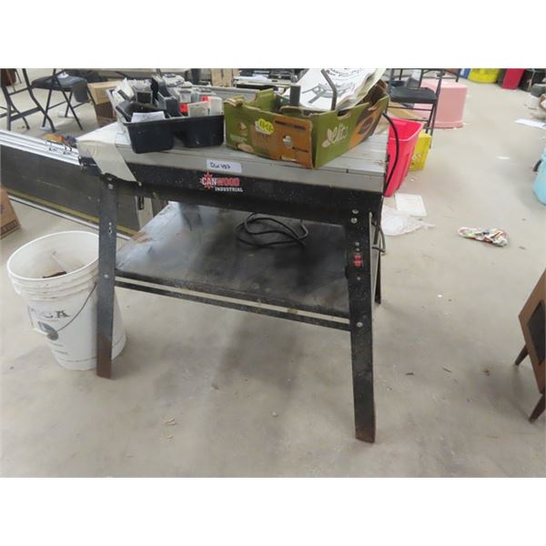 Canwood Industrial Router Table with Hitachi Router 3 1/4 HP with Lots ...