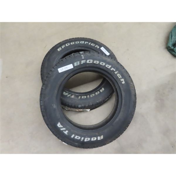 BF Goodrich Radial TA P155 / 80 R15 Pair of Tires- Brand New