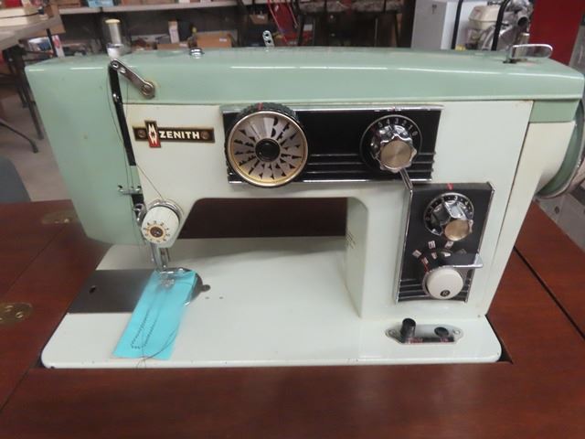 Zenith Cabinet Electric Sewing Machine