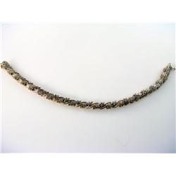 Custom Made 4.00ctw Diamond Tennis Bracelet 10kt Yellow Gold 15.3 Grams    GIA GEMOLOGIST APPRAISAL 