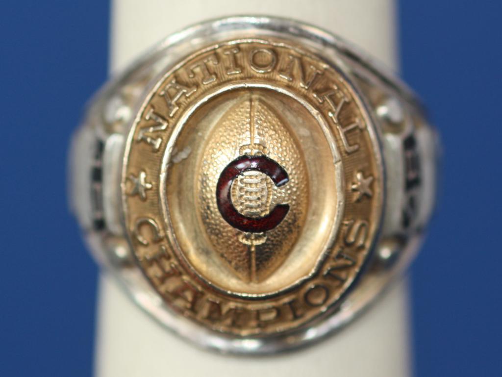 Men's high School Ring 1948 Sterling & Gold