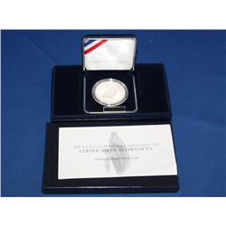 2000 Proof Silver Dollar Icelandic    