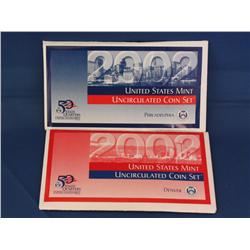 2002 Mint Set W/P & D Quarters Times the Money   