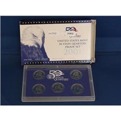2001 Proof Quarters Set    