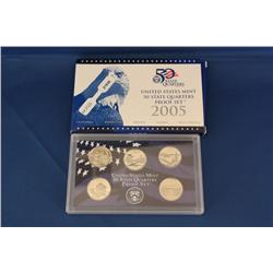 2005 Proof Quarters Set Times the Money   