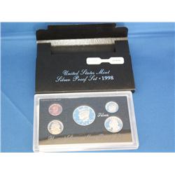 1998 Silver Proof Set Times the Money   