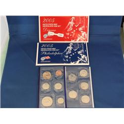 2005 Mint Set W/P & D Quarters Times the Money   
