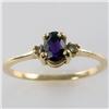 Image 1 : AAA Grade Amethyst & Diamond Ring    