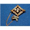Image 1 : Vintage Rho Pi Phi Fraternity Pin 14K Gold 5gr    