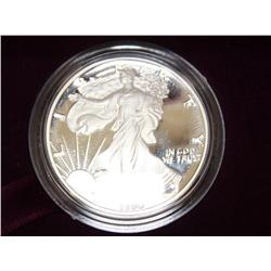 1990 Proof American Eagle Silver Dollar    
