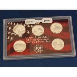 2004 Proof Silver Quarters Set    