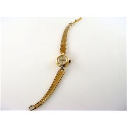 1940s Working Jules Jurgenson Ladies Watch 14kt Yellow Gold 11.5 Grams     Case is 14kt     Retail V