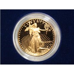 1 Ounce Proof  American Eagle Gold Coin $50 1991 MINT CONDITION COMES WITH BOOKLET IN BOX.   