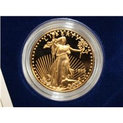 1 Ounce Proof  American Eagle Gold Coin $50 1992    