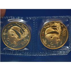 1987 1 Ounce Gold Panda Coin Times the Money