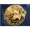 Image 2 : 1985 1 Ounce Gold Panda Coin    