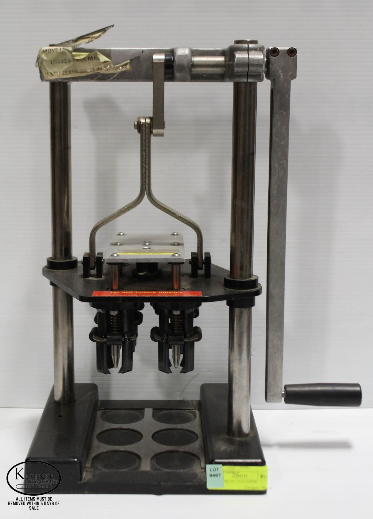 Carnapper Example COMMERCIAL CAN CAPPER