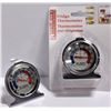 Image 3 : 2 NEW S/S FREEZER / REFRIGERATOR THERMOMETERS