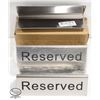 Image 1 : LOT OF 6 NEW OMCAN STAINLESS STEEL RESERVED TABLE