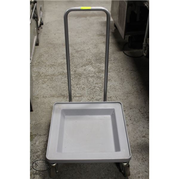 COMMERCIAL DISHRACK DOLLY W/ HANDLE