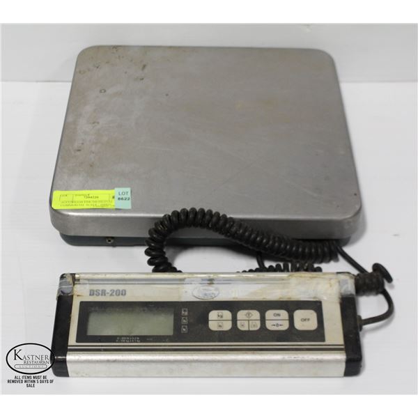 ACCUWEIGH DSR-200 DIGITAL COMMERCIAL SCALE - 100KG