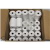 Image 1 : LOT OF 32 ROLLS OF 80MM THERMAL PAPER. 119FT PER