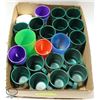 Image 1 : FLAT OF ASSORTED POLY DRINKWARE