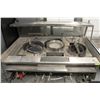 Image 1 : COMMERCIAL 3-WELL WOK W/ FAUCETS & SNEEZE GUARD