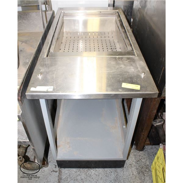 MERCO FRIED FOOD HOLDING STATION W/ CUSTOM CABINET