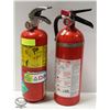 Image 1 : LOT OF TWO 10 LBS ABC FIRE EXTINGUISHERS