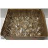 Image 1 : BOX OF DRINKWARE INCL: WINE GLASSES, HIGHBALLS &