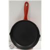 Image 2 : NEW 10" ENAMELED CAST IRON SKILLET