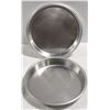 Image 1 : LOT OF 2 NEW ALUMINUM 10" PIZZA PANS