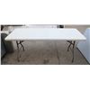 Image 1 : 6' FOLDING-LEG PLASTIC TABLE