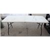 Image 1 : 6' FOLDING PLASTIC TABLE