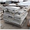 Image 1 : PALLET OF COMMERCIAL GONDOLA SHELVING *AS IS