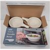 Image 1 : 2 X 2 PACKS NEW SEALED 12CM HANDLED BOWLS