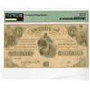 Image 2 : Hungary, Finance Ministry, ND (1852) Remainder Banknote