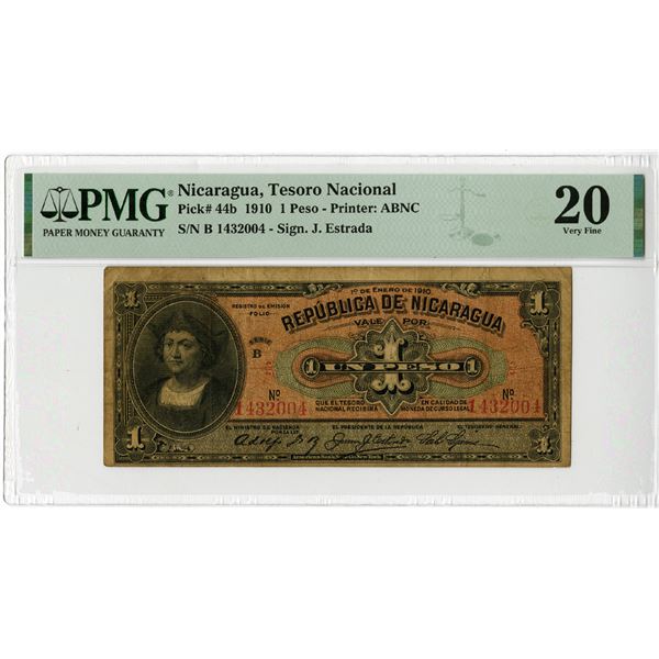 Tesoro Nacional, 1910, Issued Banknote