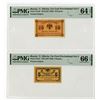 Image 1 : Russia. East Siberia, Far East Provisional Government, 1918 (ND 1920) Issued Banknote Pair