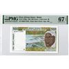 Image 1 : Banque Central des Etats de l'Afrique de l'Ouest. 1996. "Top Pop" Issue Banknote
