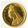 Image 1 : United Kingdom. 1889. Gold Queen Victoria Sovereign.