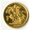 Image 2 : United Kingdom. 1889. Gold Queen Victoria Sovereign.