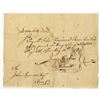 Image 1 : Revolutionary War Promissory Note, 1779 Payment Warrant Signed by Oliver Wolcott, Jr. and by James C