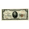 Image 1 : Nevada, First National Bank in Reno, $20, Series of 1929, T2, Ch# 7038, Issued Banknote.