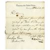 Image 1 : Francis E. Spinner, 1865 Handwritten Letter While Treasurer of the U.S.