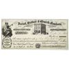 Image 1 : Drexel, Sather & Church, Bankers 1855 Issued Second Exchange