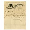 Image 1 : American Bank Note Co., July 16, 1860 Handwritten Note on Intaglio Printed Early ABNC Letterhead Sig